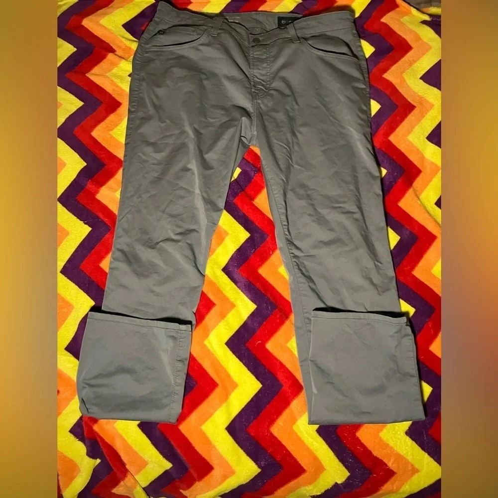 Ag Adriano Goldschmied Everett slim straight chino pants